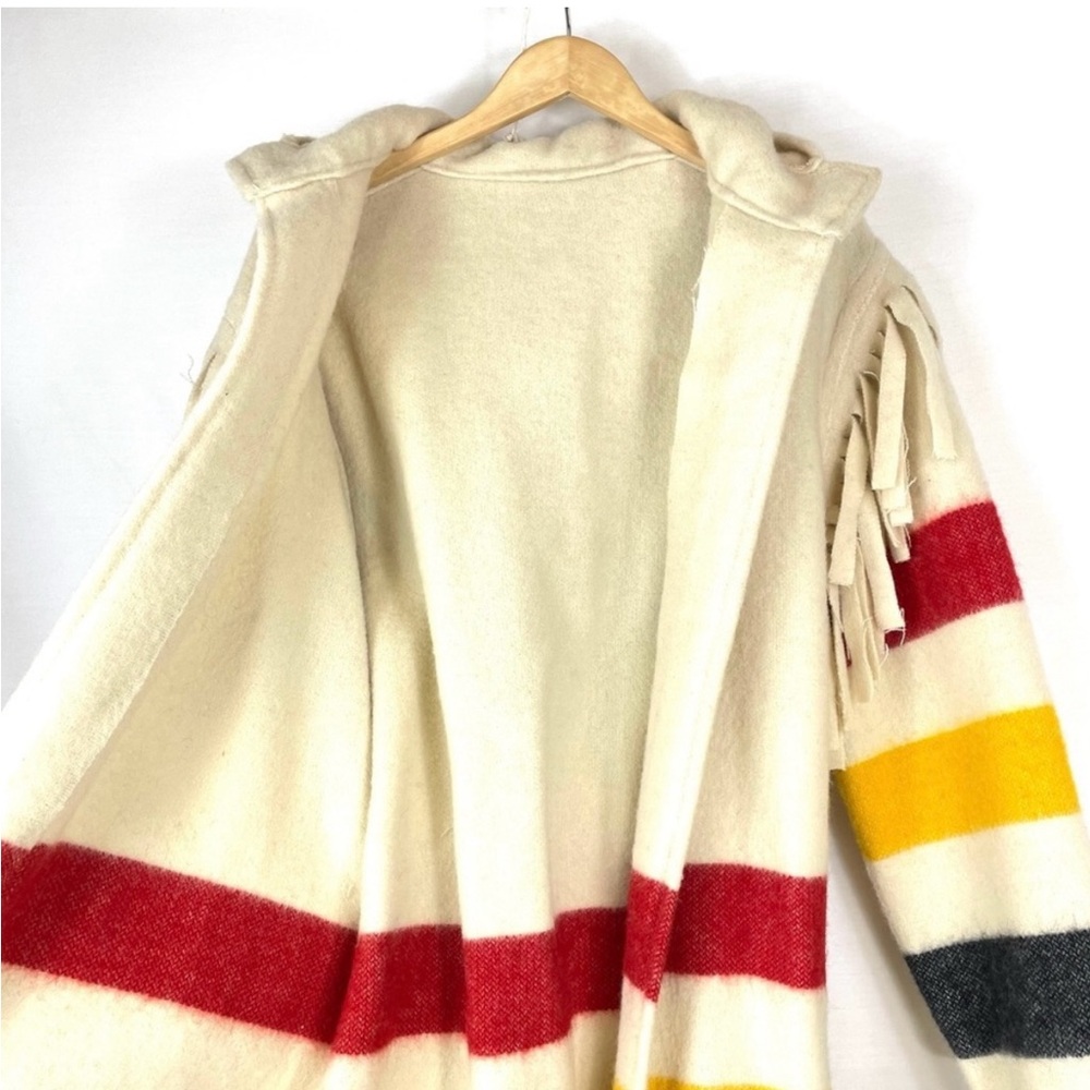 Hudson Bay Blanket Capote Coat Rare Vintage men’s large - Picture 10 of 16